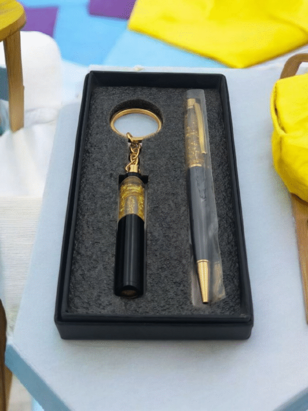 Crystal Pen Keychain Gift Set