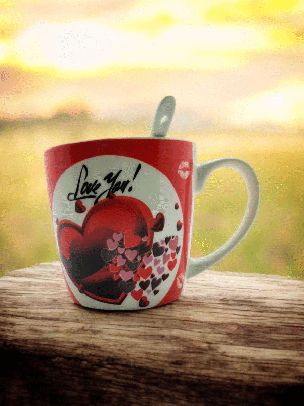 Red Love Mug Gift Set