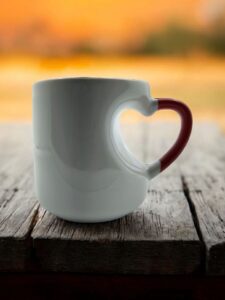 Heart Handle Mug