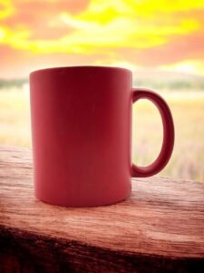 Red Ceramic Mug